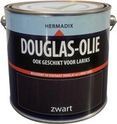Hermadix Douglas Olie - Zwart - 2,5 liter