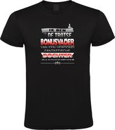 Klere-Zooi - Trotse Bonusvader - Heren T-Shirt - XXL