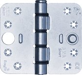 AXA Smart easyfix veiligheidsscharnier 1687 topcoat gegalvaniseerd 89 x 102 x 3mm SKG*** (Prijs per stuk)