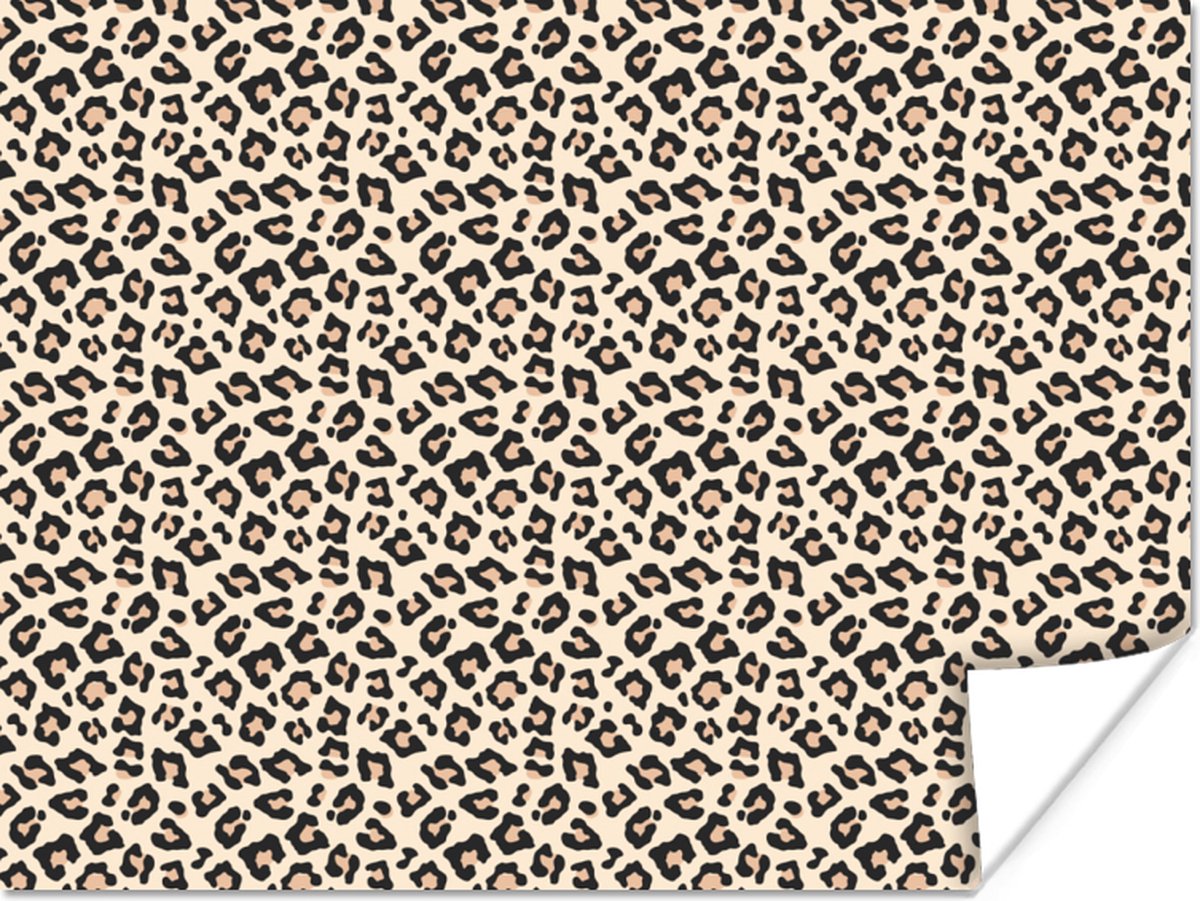 Poster Tijger - Dieren - Design - 80x60 cm