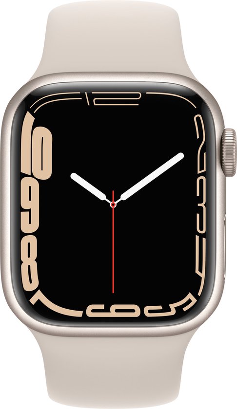 Apple Watch Series 7 - 41 mm - 4G - GPS - Beige | bol.com