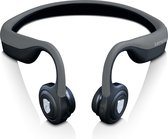 Lenco HBC-200GY écouteur/casque Sans fil Minerve Sports Micro-USB Bluetooth Noir