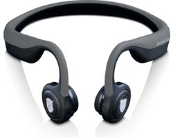 Lenco HBC-200 Bluetooth® koptelefoon met bone conduction - Grijs