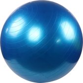 Nixnix - Yoga bal inclusief pomp - Blauw -  65 cm - Pilates bal - Fitness bal - Zwangerschapsbal - Goede houding bij het thuiswerken -
