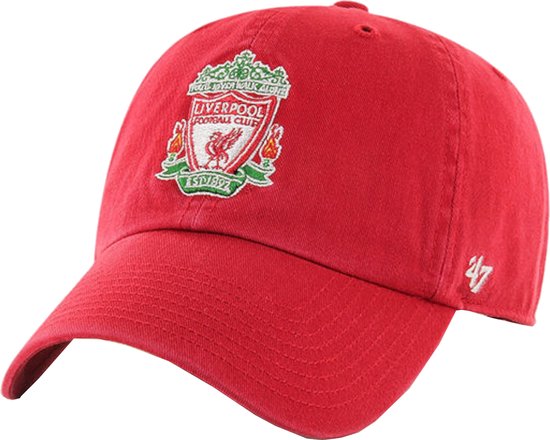 47 Brand EPL FC Liverpool Cap EPL-RGW04GWS-RDB, Mannen, Rood, Pet, maat: One size