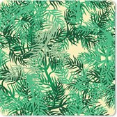 Muismat XXL - Bureau onderlegger - Bureau mat - Jungle - Patronen - Camouflage - 40x40 cm - XXL muismat