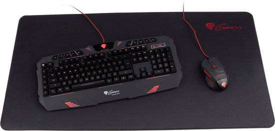 Genesis - NPG-0660 M12 Maxi - Gaming Muismat - Zwart