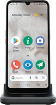 Doro 8100 PLUS - Senioren smartphone met noodtoets en grote iconen - inclusief hoesje en bureaulader