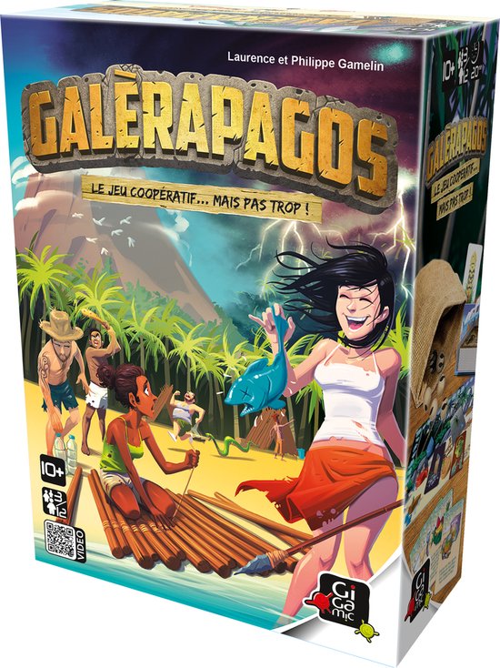 Thumbnail van een extra afbeelding van het spel Galerapagos - Gigamic - bordspel