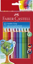 Faber Castell FC-110912 Kleurpotlood Jumbo GRIP Etui à 12 Stuks