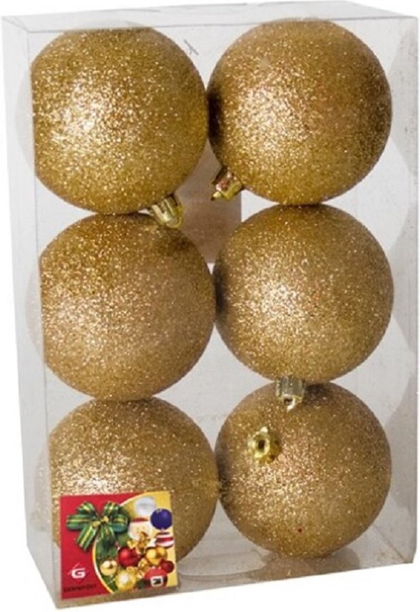 Bougie Dans Verre à Paillettes Or