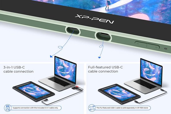 Tablette Graphique XPPen Artist 12 (2nd Gen) - Écran 11.6 Full Lamination