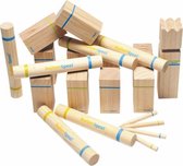 BS Toys Kubb Werpspel - Zweeds Spel - 2 tot 12 Spelers - Buitenspeelgoed van Vurenhout - Kubb spel - kubb spel volwassenen - Kubb spel original - Kubb familiespel - Familiespel - Buiten speelgoed - Buitenspel - Buiten Spellen - Tuin Speelgoed