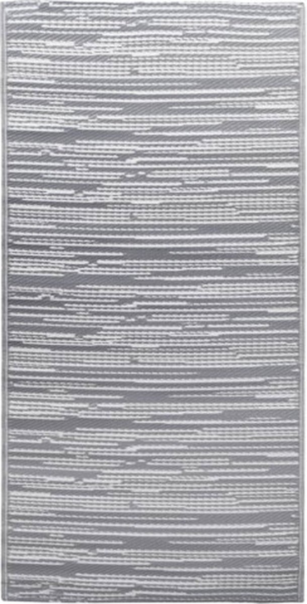 vidaXL - Buitenkleed - 80x150 - cm - PP - grijs