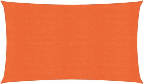 VDXL Zonnezeil 160 g/m² 2,5x5 m HDPE oranje