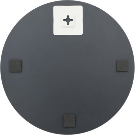 Miroir mural sans cadre avec lampes LED verre rond