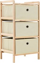 Navaris Bamboe Badkamerkastje Met Lades - Ideaal Als Wasmand 96 X 44 X 33 Cm In Wit 757915161 Navaris Bamboe Badkamerkastje Met Lades - Ideaal Als Wasmand 96 X 44 X 33 Cm In Wit 757915161