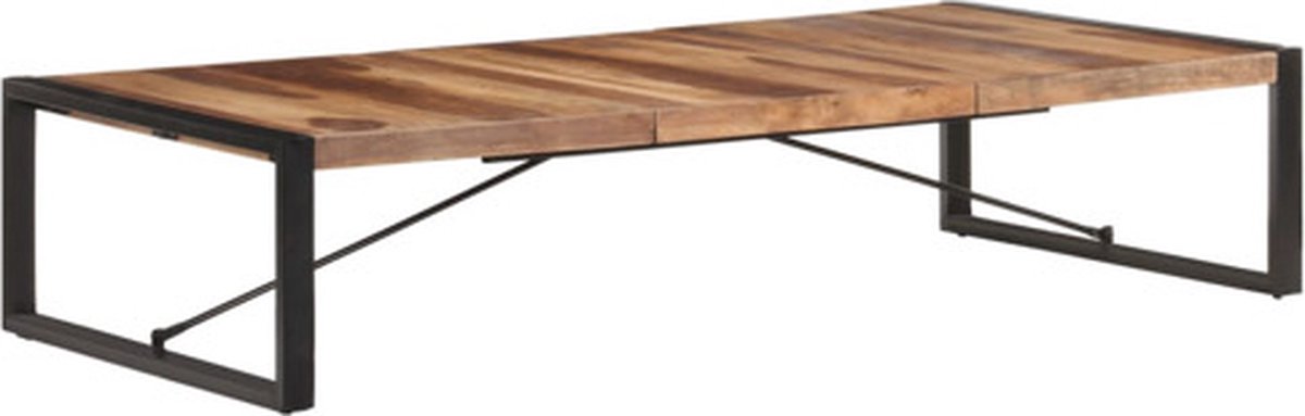 vidaXL Salontafel - 180x90x40 - cm - massief - hout