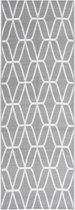vidaXL - Buitenkleed - 80x250 - cm - polypropeen - grijs