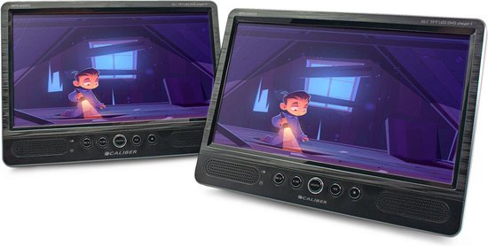 Ensemble de lecteur DVD Portable pour Voiture avec 2 Écrans - Écran de 10  Pouces - USB... | bol.com