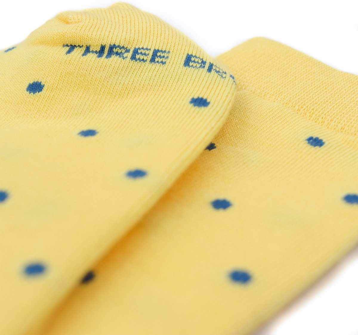 Three brothers bamboe dots geel - 41-46