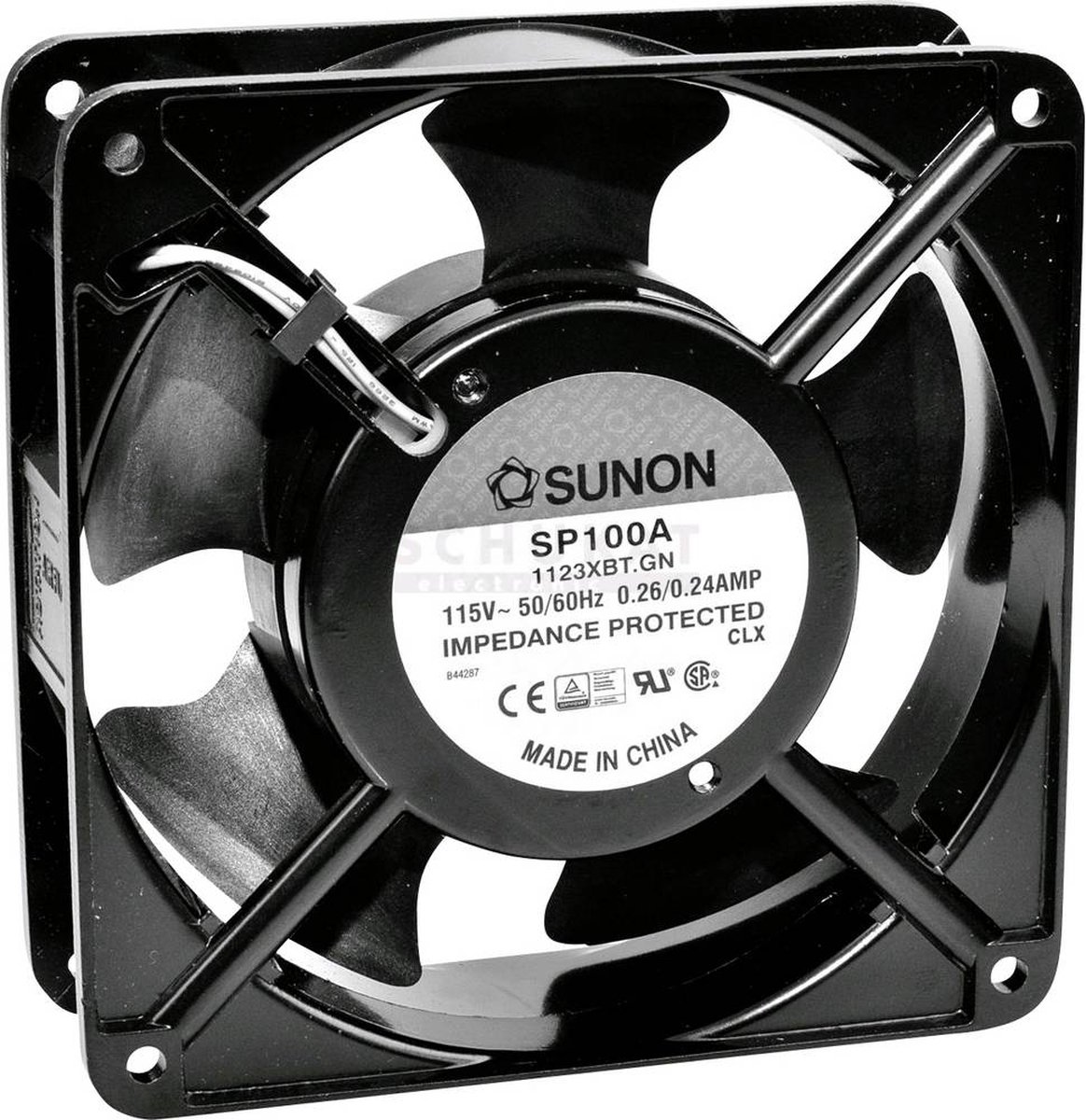 Sunon DP201A2123HBT Axiaalventilator 230 V/AC 147.78 m³/h (l x b x h) 120 x 120 x 38 mm