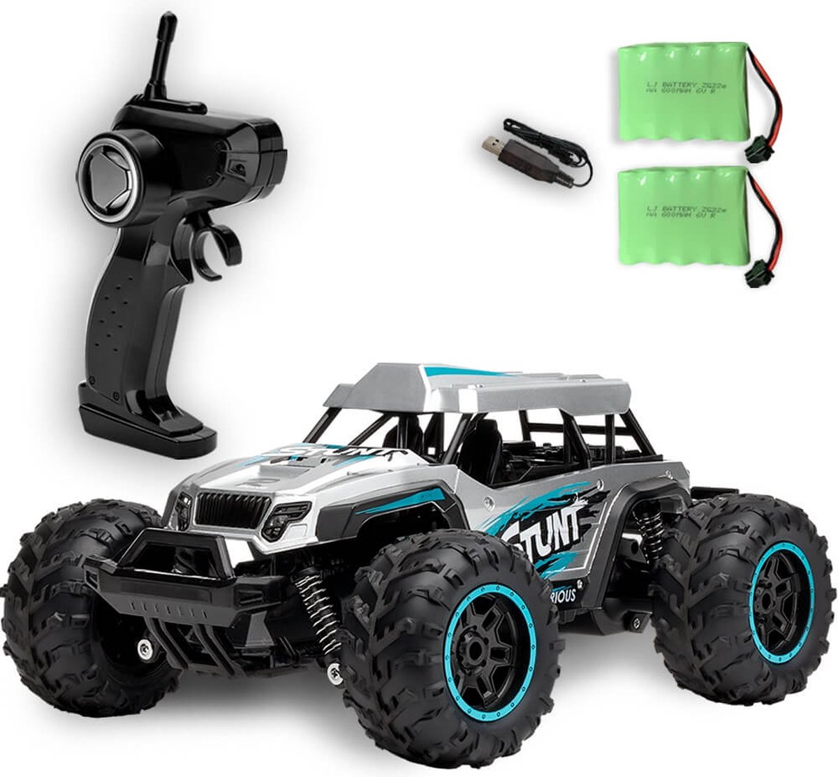 RC Auto - Rambo Crawler - afstandsbestuurbare auto + Gratis Extra Accu ...