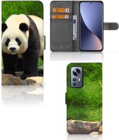 Telefoontas Xiaomi 12 Pro Hoesje Panda