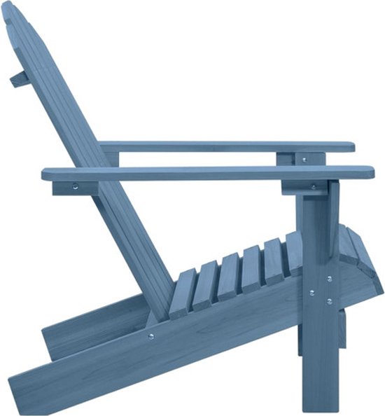 Rough-s adirondack lounge tuinstoel met voetenbank aanbieding bij Kees Smit