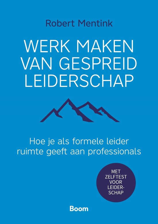 Werk maken van gespreid leiderschap - cover