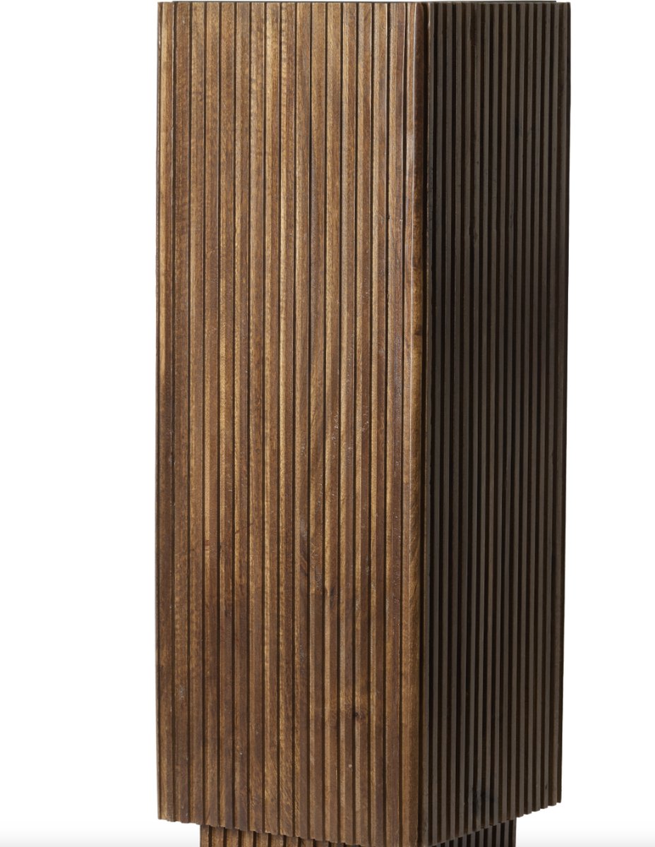 Zuil GATURA - Ø35x100cm - Bruin