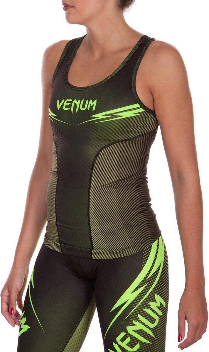 Venum RAZOR Tanktop Hemd Zwart Geel Dames - XS