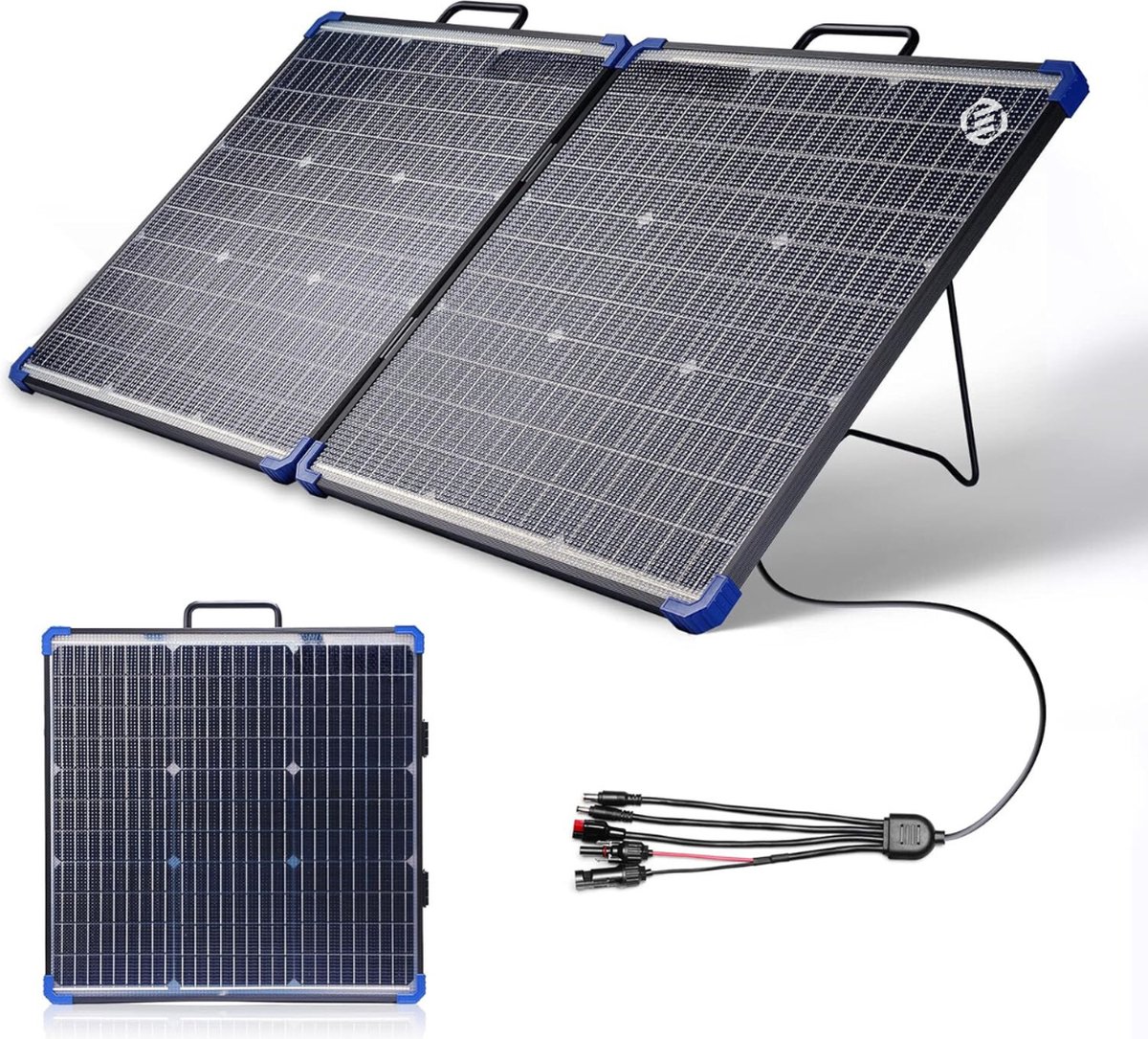 Equivera Zonnepanelen met Stekker - Zonnepanelen Compleet Pakket - Plug & Play - Doe het Zelf Zonnepanelen - voor Thuis, Camper, Camping