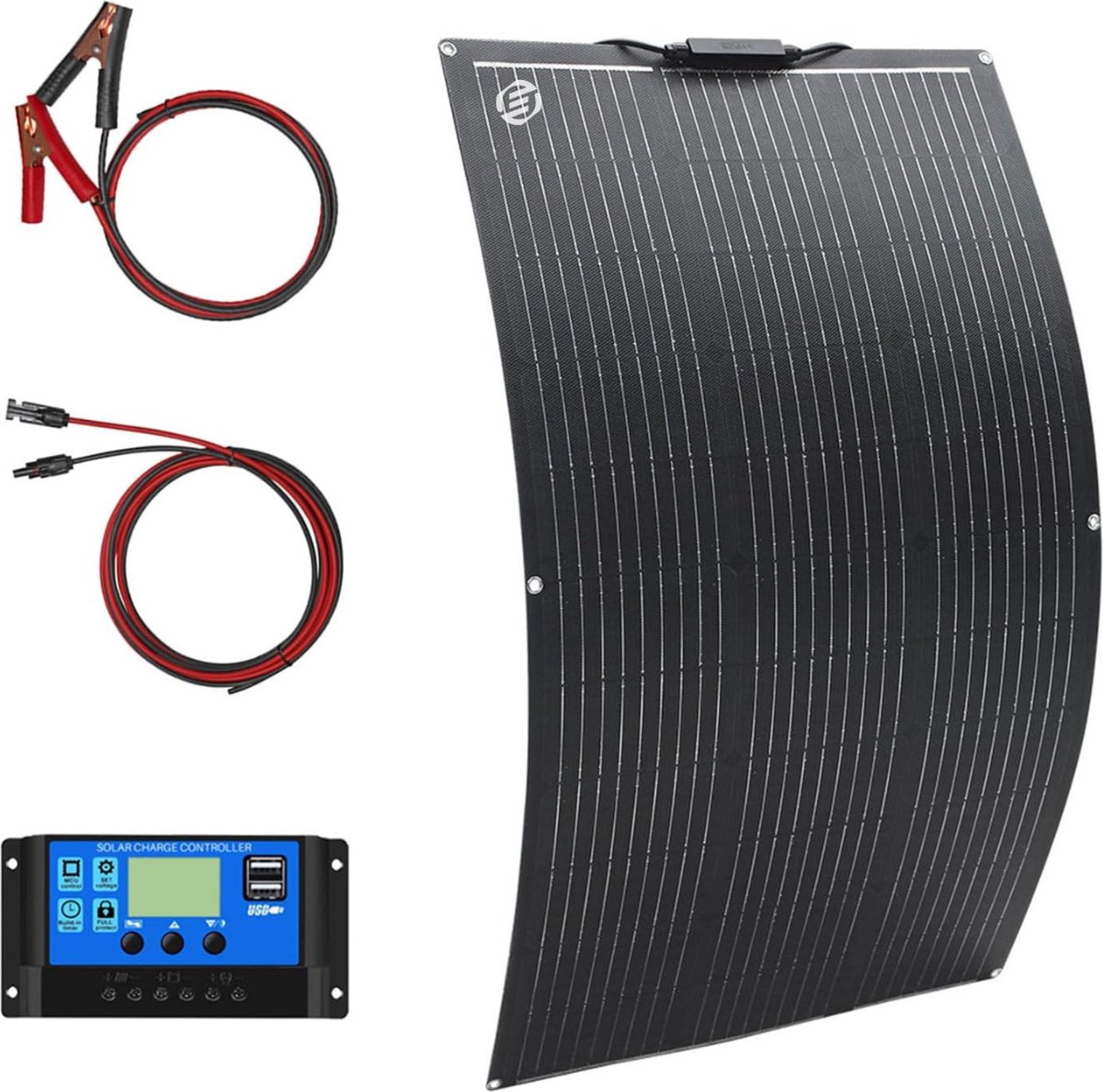 Equivera Zonnepanelen met Stekker - Zonnepanelen Compleet Pakket - Plug & Play - Doe het Zelf Zonnepanelen - voor Thuis, Camper, Camping