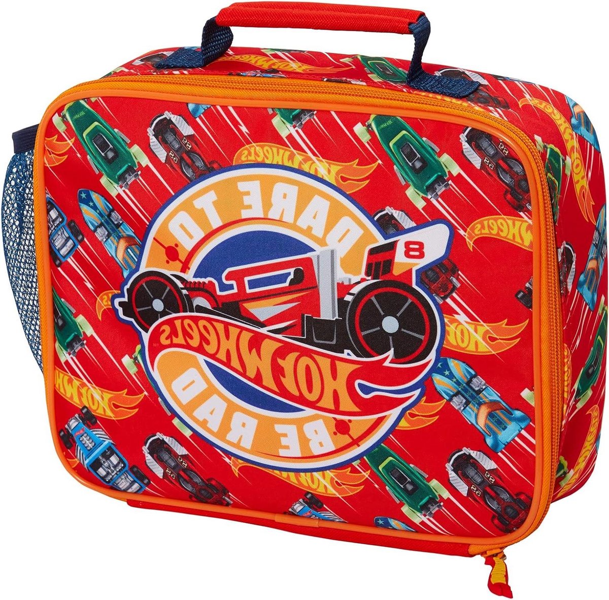 Geïsoleerde Lunchtas voor Kids - Rood - Lunch Box voor School en Reizen met Drankhouder