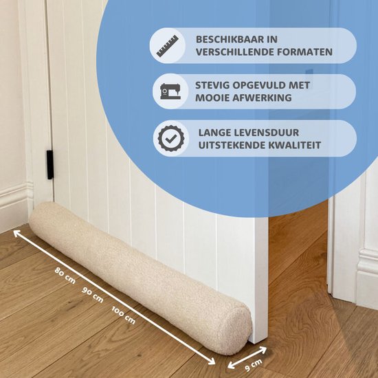 Tochtstopper en deurstopper - Textieldecoratie
