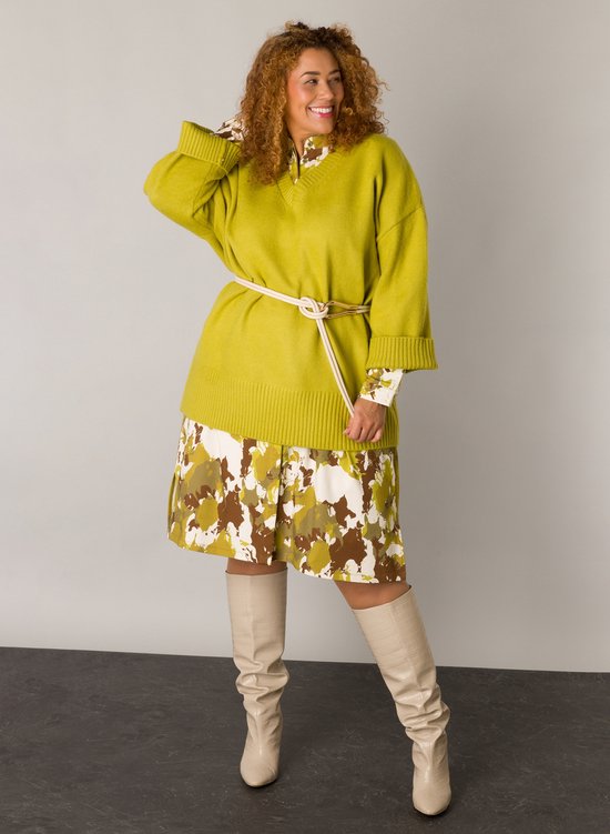 YESTA Rosaly - Leaf Green - maat X-0(44)