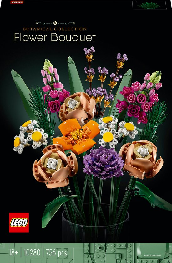 Jeu De Construction Bouquet D'orchidées - Assemblage Et Déco - Enfant Et Adulte - Neuf