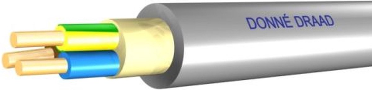 Donne 3 x 3 x 2,5mm2 YMVK Dca HSP - Grijs - 500 meter
