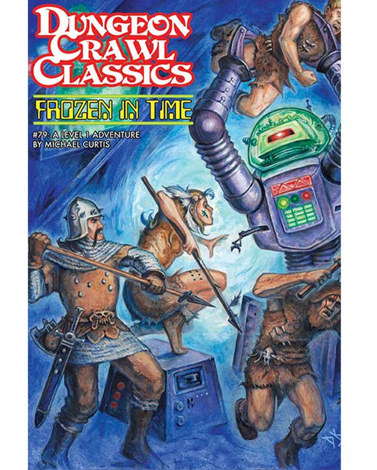 Dungeon Crawl Classics #79 Mini: Frozen in Time - cover