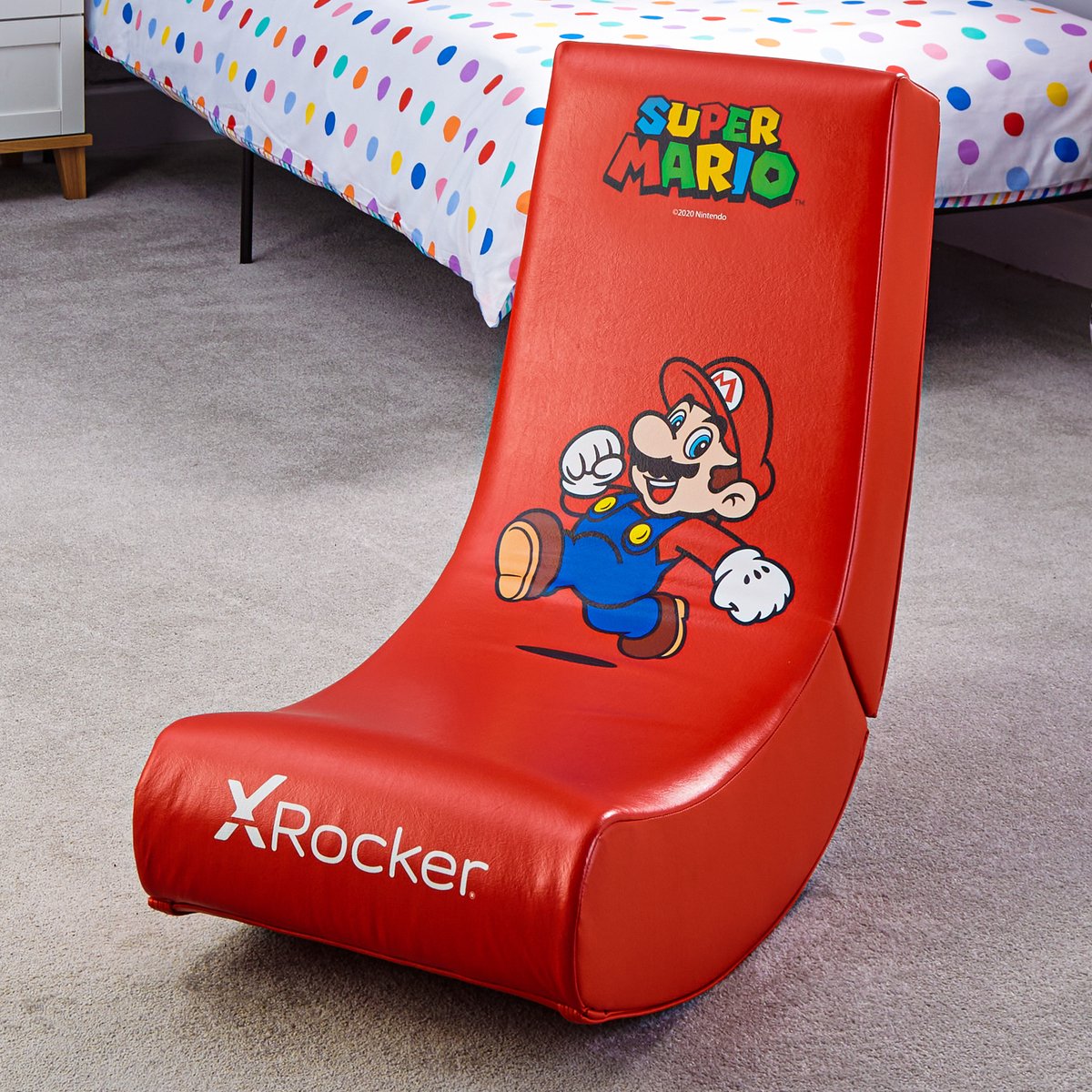 X Rocker - Gamestoel - Vloergamestoel voor Kinderen - Super Mario