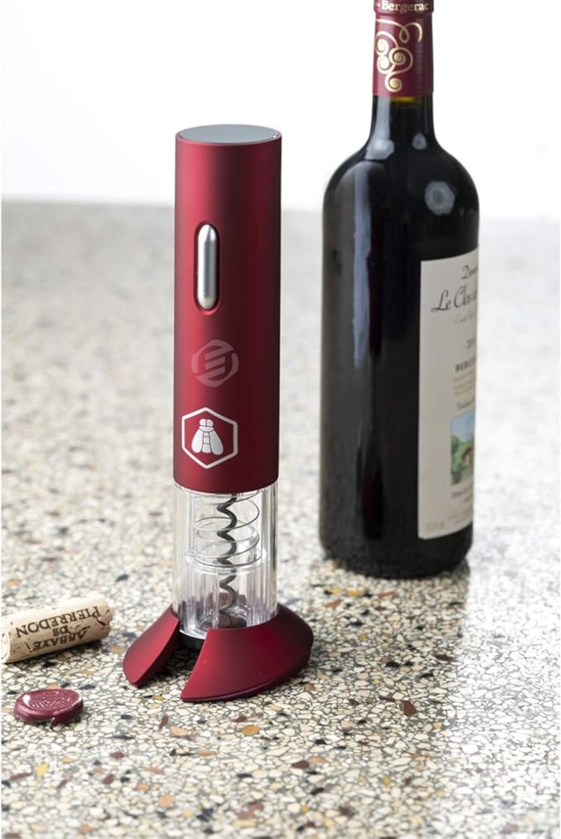 Equivera Elektrische Kurkentrekker Set - Automatische Wijnopener - Wijn Accessoires - Flessenopener - Cadeautip - Premium