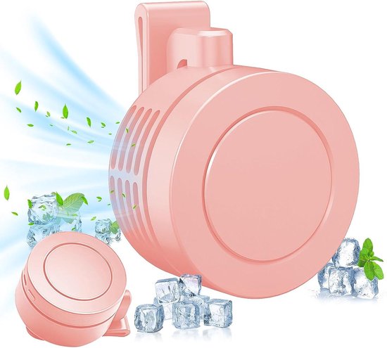 Marchpower Draagbare Ventilator met Clip, 4 in 1 Mini USB Tafelventilator Stil met 100-Snelheden Aanpassing 4000mAh, 360° Draaibaar Blazen 720° met Timer voor Binnen en Buiten
