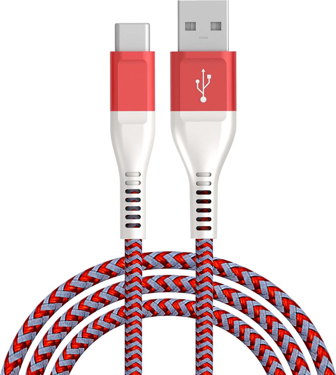 TS8 RedWave Connect USB-C naar USB-A kabel - 1 meter - Geschikt voor smartphones