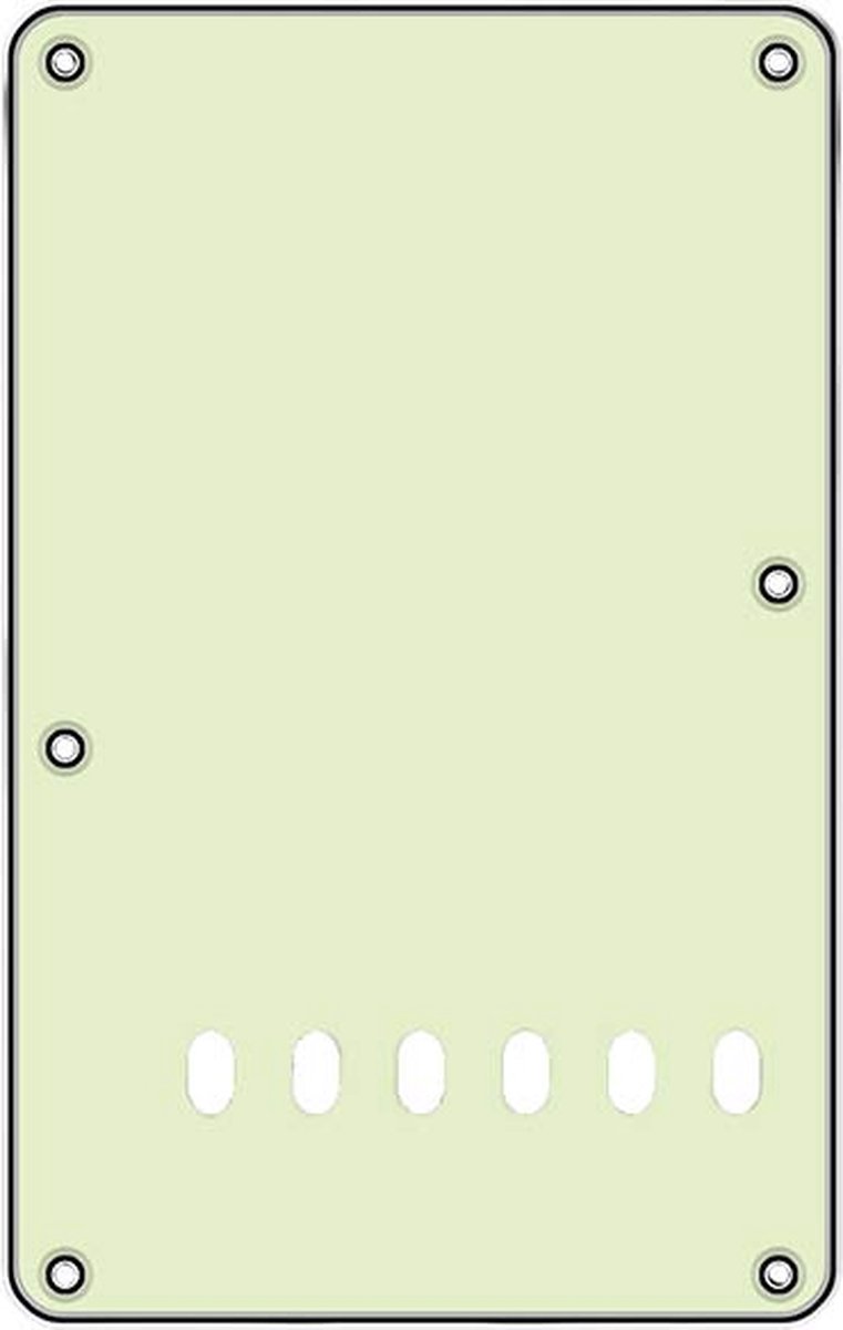 Boston BP-313-M back plate, string spacing 11,2mm, 3 ply, standard Stallion, 86x138mm, mint