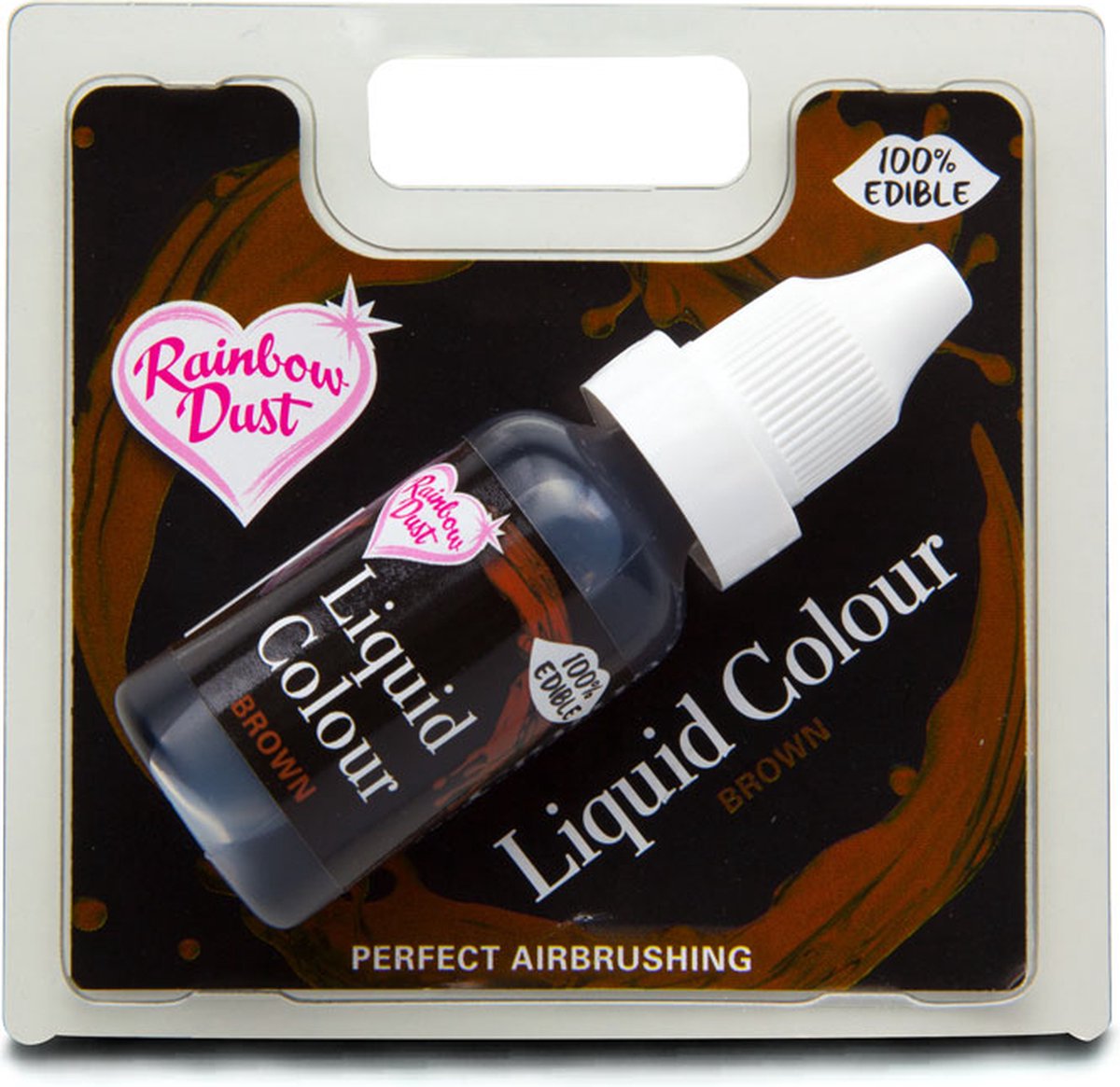Rainbow Dust Pro-Flo Liquid Colour Bruin 16ml