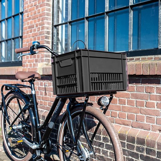 Fietskrat - Fietsmand - 34L - Anthracite — afbeelding 4