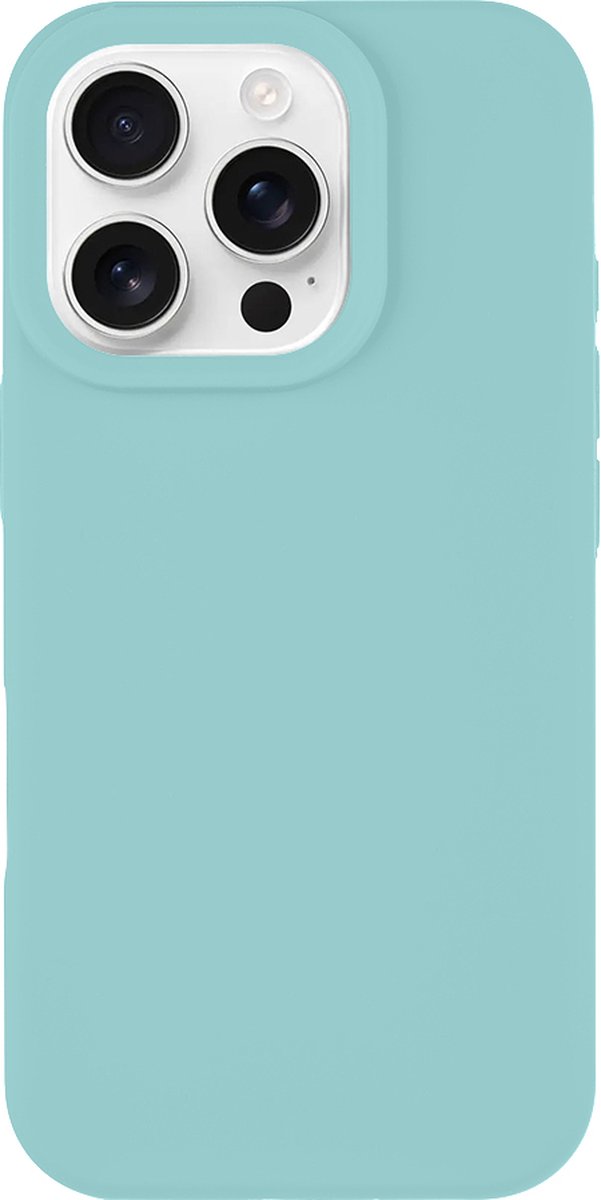 Tactical- iPhone 16 Pro Max Backcover hoesje silicone - LichtBlauw
