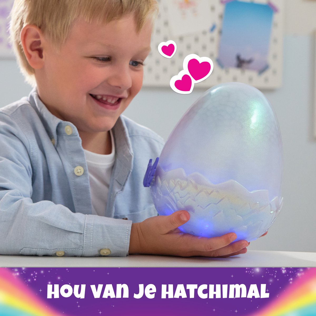 Hatchimals Alive - Mystery Hatch Draggle - Interactief verrassingsspeelgoed in een ei met mist, lichtjes en geluiden — afbeelding 10
