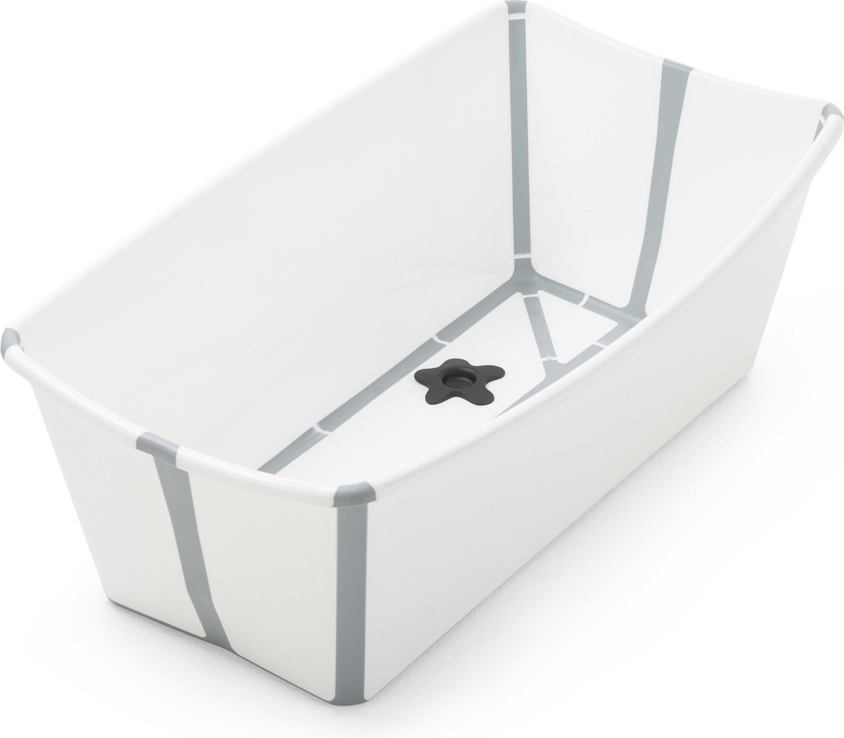 Goedkoopste Stokke Flexi Bath, Wit - Opvouwbaar babybadje - Lichtgewicht, duurzaam en gemakkelijk op te bergen - Handig om thuis of op reis te gebruiken - Geschikt voor pasgeborenen en baby's
